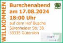 Burschen-Info
